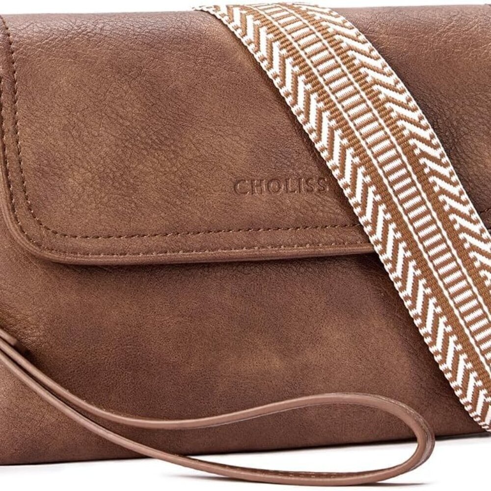 Small Vegan Leather Crossbody Bag with Multiple Carry Options for Women - Picture 1 of 6